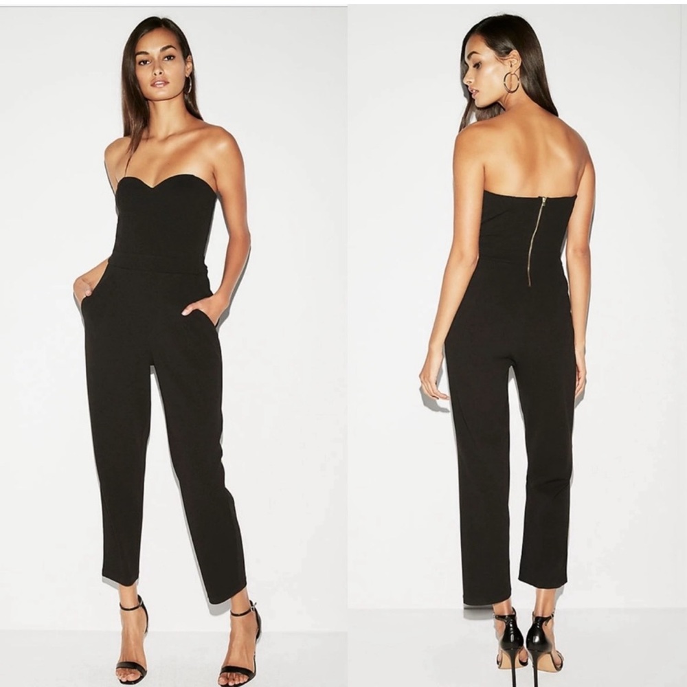 Express strapless jumpsuit